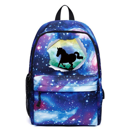 Women School Backpacks Charging Canvas Bags Teenagers Large Travel Backpack Bags