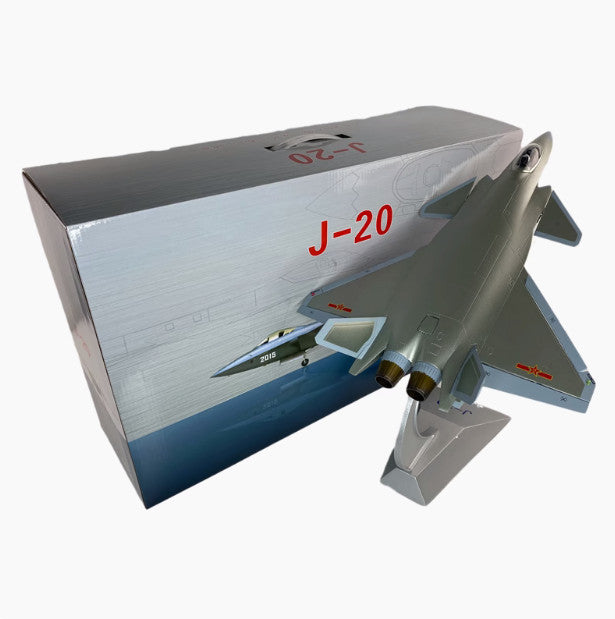 1:48 45CM China J-20 Stealth Fighter Plane Diecast Military Aircraft Model