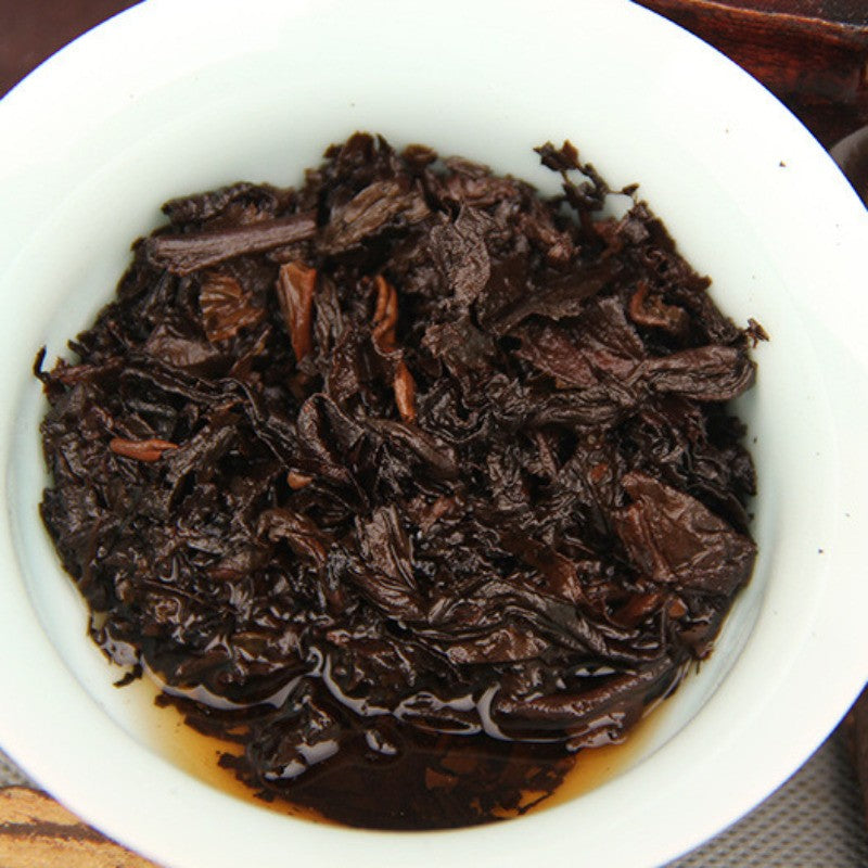 500g Pu'er Yunnan Menghai Small Square Brick 2003 Pu Erh Tea Ripe Tea