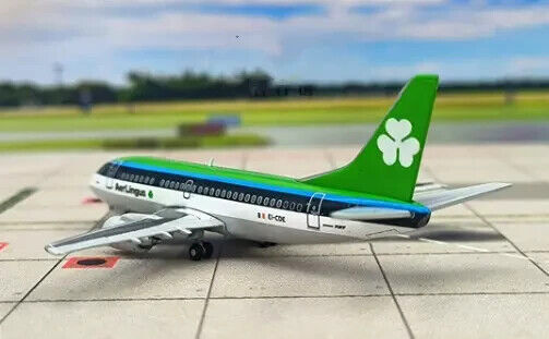 1:400 JC Wings Aer Lingus BOEING 737-500 Passenger Plane Diecast Aircraft Model