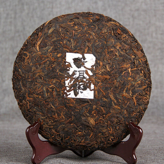 Pu'er Tea Premuim Old Black Tea 357g Handmade Iceland Golden Buds Cooked-