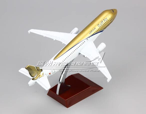 16cm Gulf Air AIRBUS A320 Passenger Aircraft Diecast Aircraft Metal Plane Model