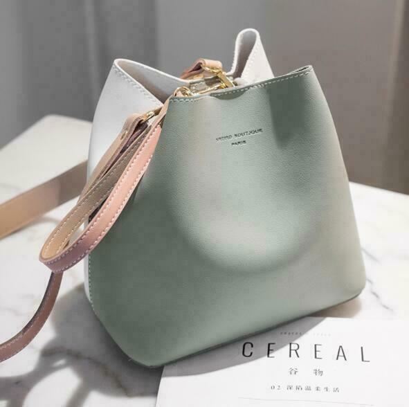 Designer Leather Bucket Bags Handbag Tote Women's Satchel Crossbody Shoulder Bag