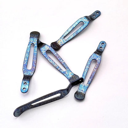 1 Pc Custom Made Titanium Alloy Backclip for Rick Hinderer knives XM18/XM24
