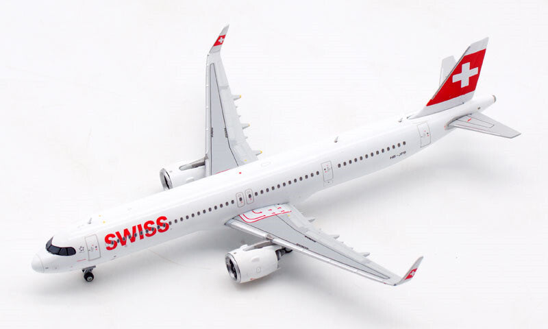JC Wings SWISS FOR AIRBUS A321neo HB-JPB 1/400 DIECAST Aircraft Pre-built Model