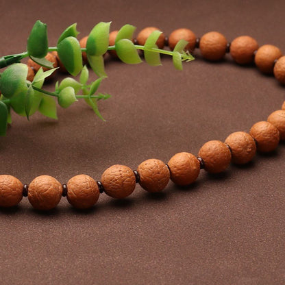 Nepal Bodhi Seed 108 Beads Meditation Mala Necklace for Men Women