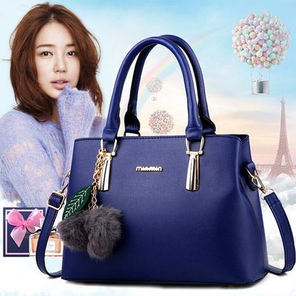 Womens Ladies Shoulder Bag Handbags PU Leather Crossbody Purse Tote Satchel Bags