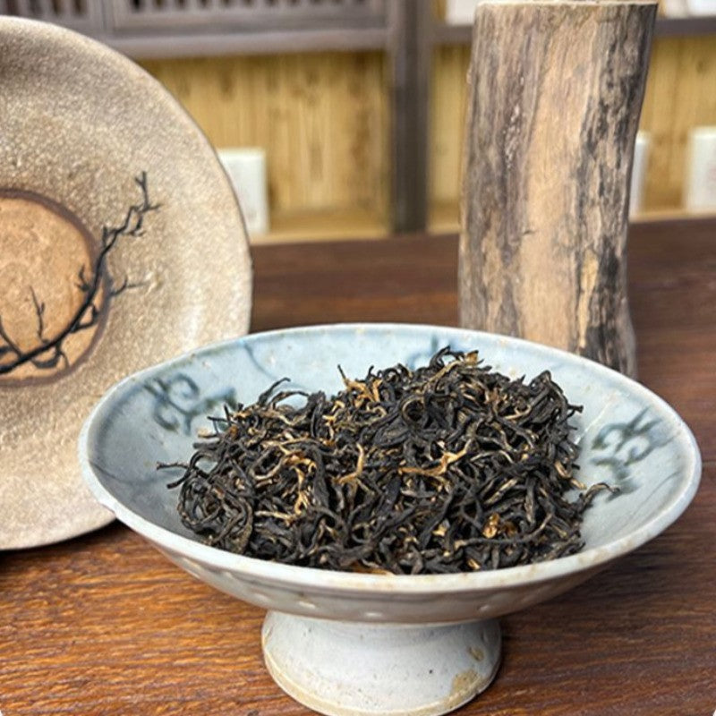 357g Yunnan Menghai High Mountain Huazhu Liangzi 2022 Pu'er Tea Ripe Tea Brick