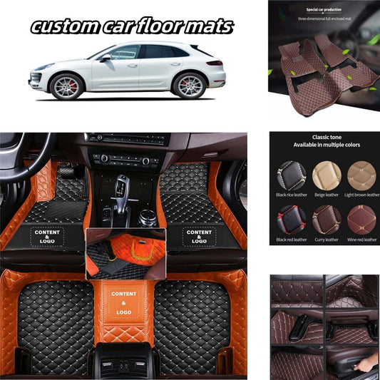Fit for Jaguar All Models Car Floor Mats Luxury Custom Auto Carpets Waterproof