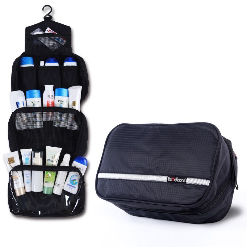 Large Waterproof Makeup Bag Travel Beauty Cosmetic Organizer Case Toiletry Pouch