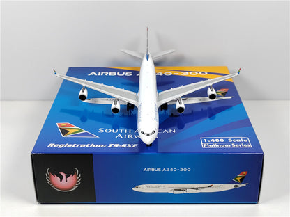 1:400 Phoenix SOUTH AFRICAN AIRWAYS A340-300 Airplane Diecast Aircraft Model