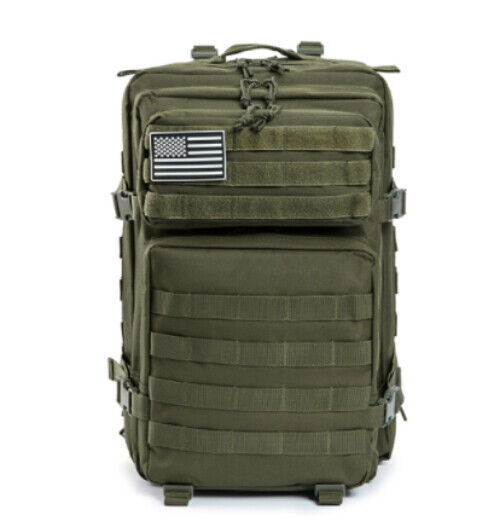 50L1000D Nylon Tactical Backpack Sport Military Bag Men Outdoor Travel Rucksack