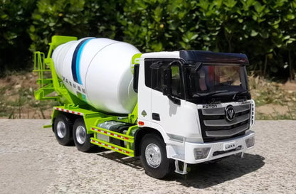 1:24 38CM LOXA ETX 8*4 Mixer Mixing Truck Construction Equipment Diecast Model