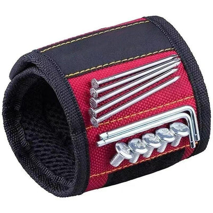 Strong Magnetic Wristband Tool Bags Screw Nail Nut Bolt Drill Storage Portable