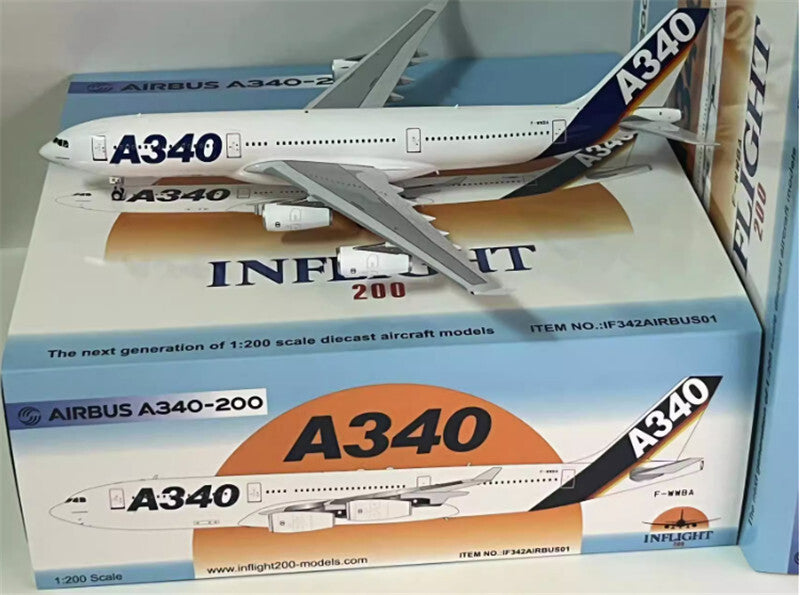 Inflight for AIRBUS 340-200 F-WWBA 1/200 Aircraft Pre-built Model
