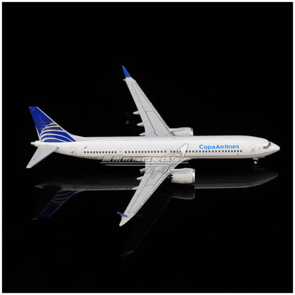1:400 GeminiJets CopaAirlines BOEING B737 MAX 9 Airplane Diecast Aircraft Model