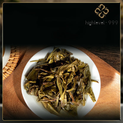 357g Raw Pu'er Tea Cake Yunnan Bingdao Large Tree Compressed Dried Leaf Tea