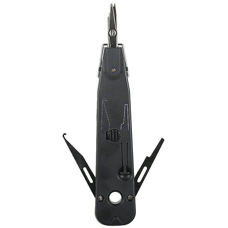 110 Wire Cutter Knife Telecom Pliers Punch Down Tool for Rj45 11 Module Network