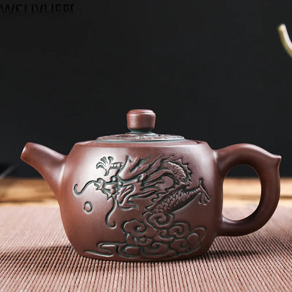 Yixing Tea Pot Raw Ore Purple Clay Tea Set Kettle Chinese Tea Ceremony Teapot