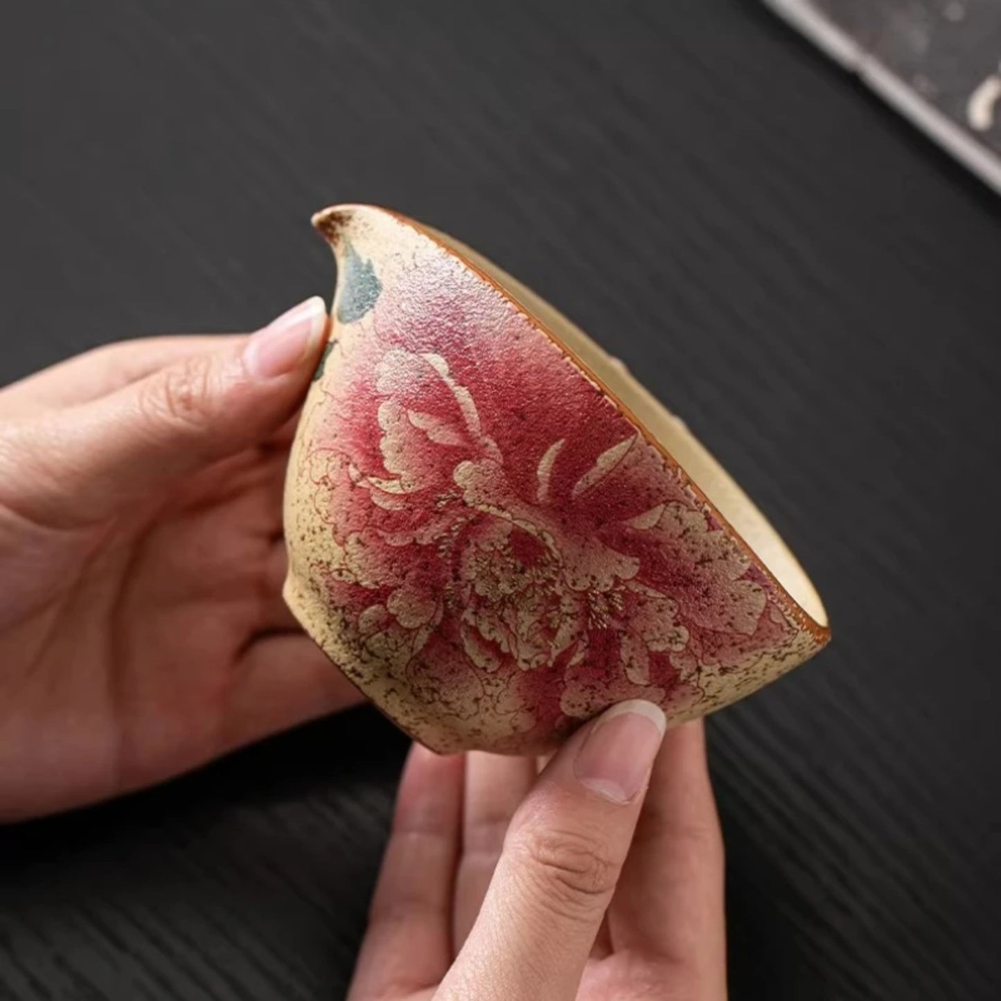 Handmade Ceramic Antique Style Fairness Cup 150ml 5.1oz Chinese Kung Fu Tea Set