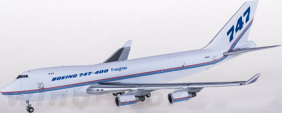1:400 JC Wings BOEING 747-400 Freighter Diecast Plane Aircraft Model