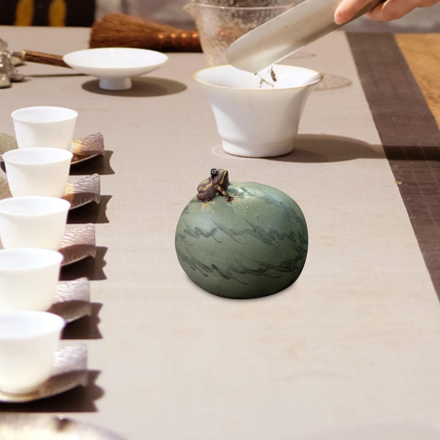 Purple Clay Tea Pet Creative Small Handmade Tea Pet Teahouse Ornaments Tea Pet