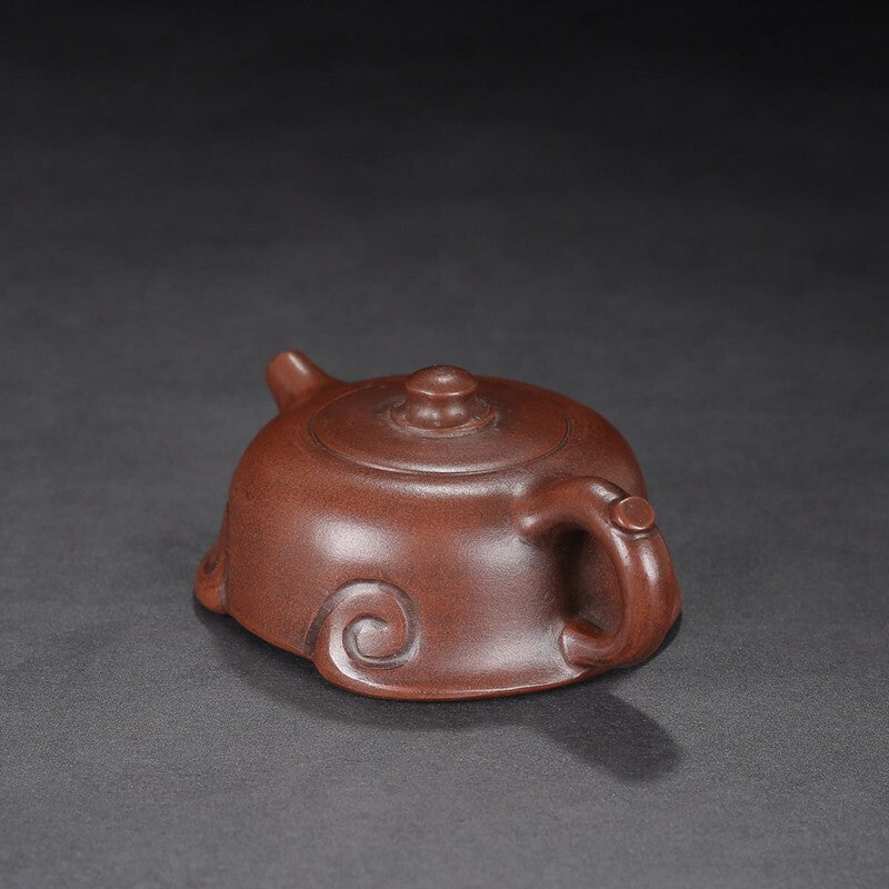 150ml Chinese Yixing Old Purple Clay Teapot Handmade Kung Fu Tea Set Decorate