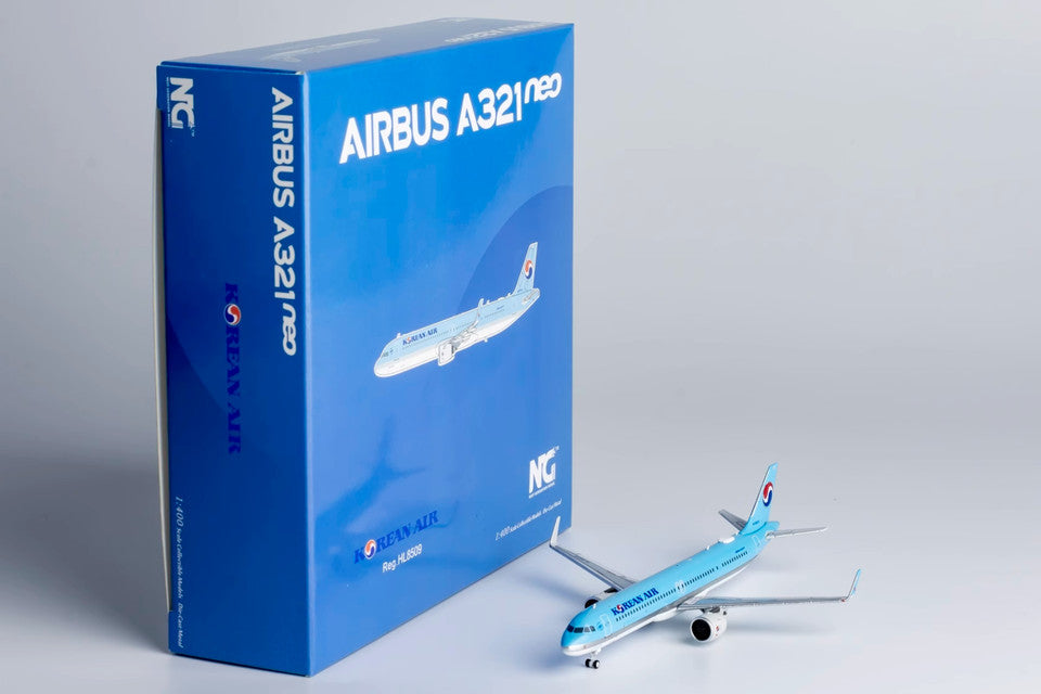 1:400 NG Model KOREAN AIR AIRBUS A321neo Passenger Plane Diecast Aircraft Model