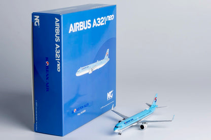 1:400 NG Model KOREAN AIR AIRBUS A321neo Passenger Plane Diecast Aircraft Model