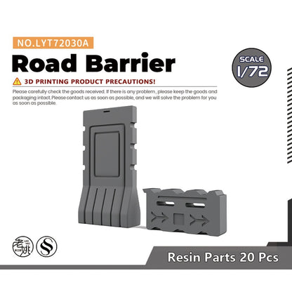 Yao's Studio LYT72030A 1/72 Road Barrier For Scene Model Type-1