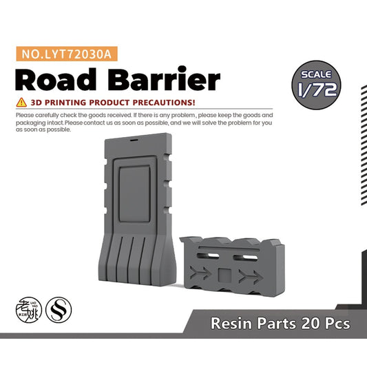 Yao's Studio LYT72030A 1/72 Road Barrier For Scene Model Type-1
