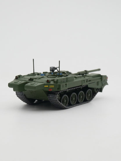 1: 72 Strv 103 Swedish Ghost Tank Armored Vehicle Model