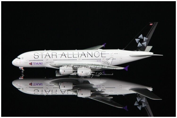 1:400 Phoenix THAI STAR ALLIANCE AIRBUS A380 Passenger Airplane Diecast Model