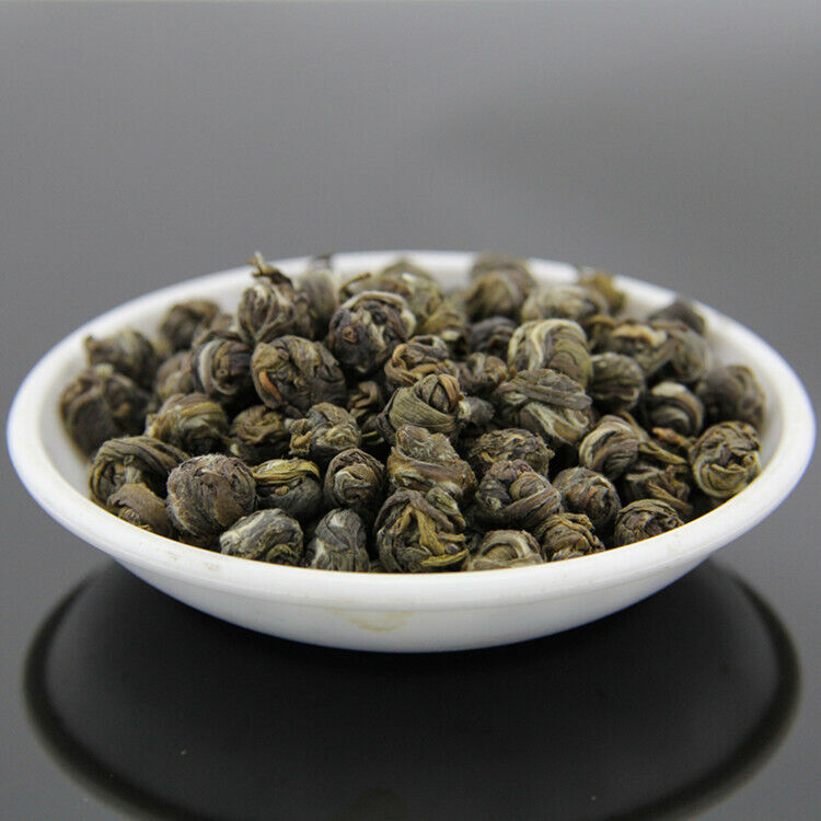 Hand Roll Organic Premium Jasmine Dragon Pearl Ball Puer King Chinese Green Tea