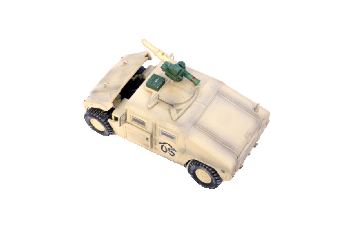 1/64 US M1046 Hummer BGM-71 TOW Carrier Model Desert