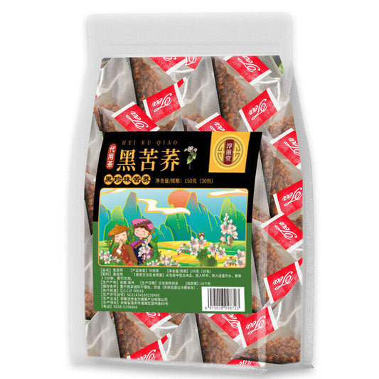 淳滋堂Black buckwheat 150g triangular bags of whole buckwheat DaLiangShan buckwheat