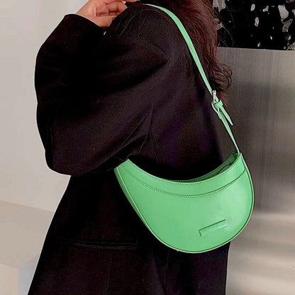 Women Shoulder Bag PU Leather Purse and Handbag Shopper Underarm Bag