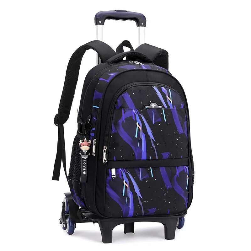 Backpacks School bags Boys Wheels School Bag Student Wheeled Backpack