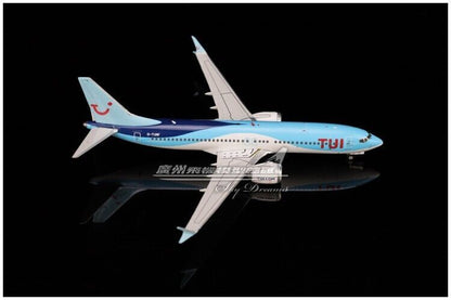 1:400 Phoenix TUI BOEING 737 MAX 8 Passenger Airplane Diecast Aircraft Model