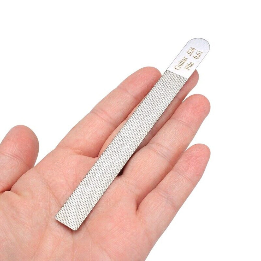 3Pcs/Set Guitar Nut Files Fret Crowning Slot Filing Luthier Repairing Tool Kit