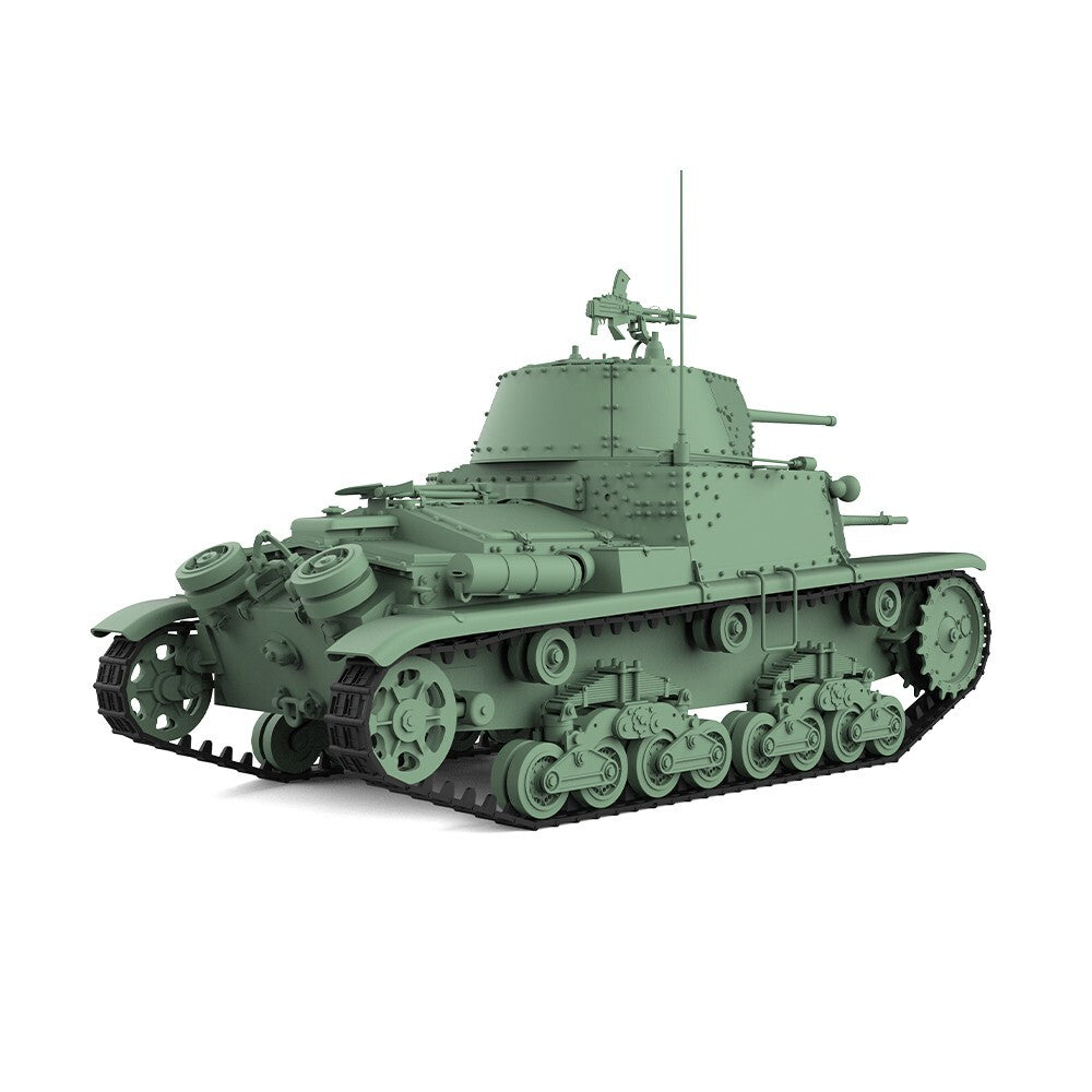 SSMODEL 72683 1/72 25mm Military Model Kit Italy Fiat-Ansaldo M14/41 Medium Tank
