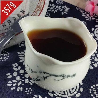 357g Sanpa Lao Ban Zhang Ripe Puerh 100% Shu Puer Tea