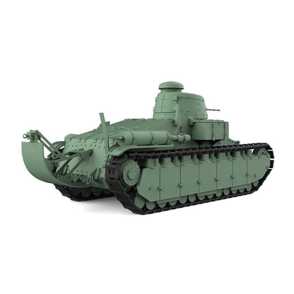 SSMODEL SS35657 1/35 Military Model Kit France Chare D1 Light Tank WAR WoT