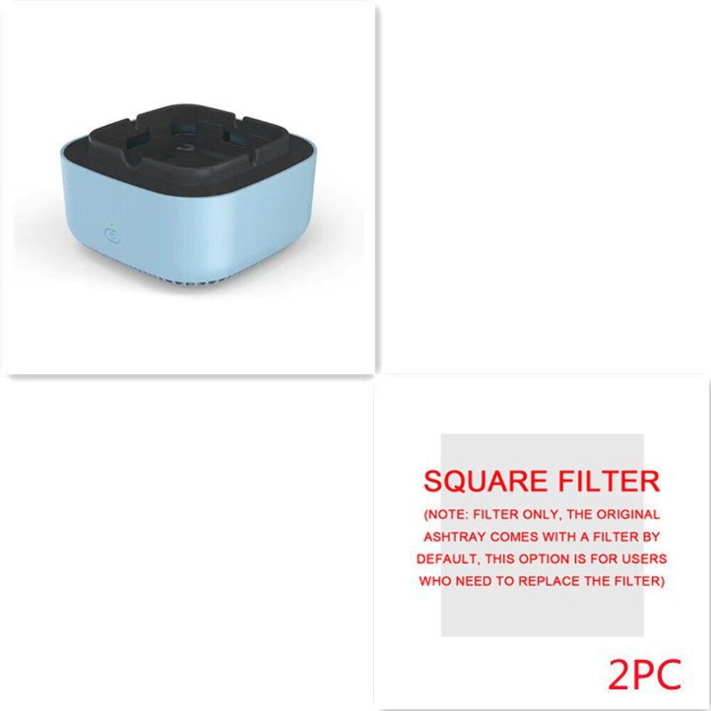 Portable Car Ashtray with Air Purifier – Smokers’ Gadget