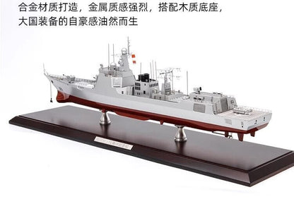 1:350 51CM Guided Missile Destroyer 052D 172 Battle Ship Diecast Warship Model