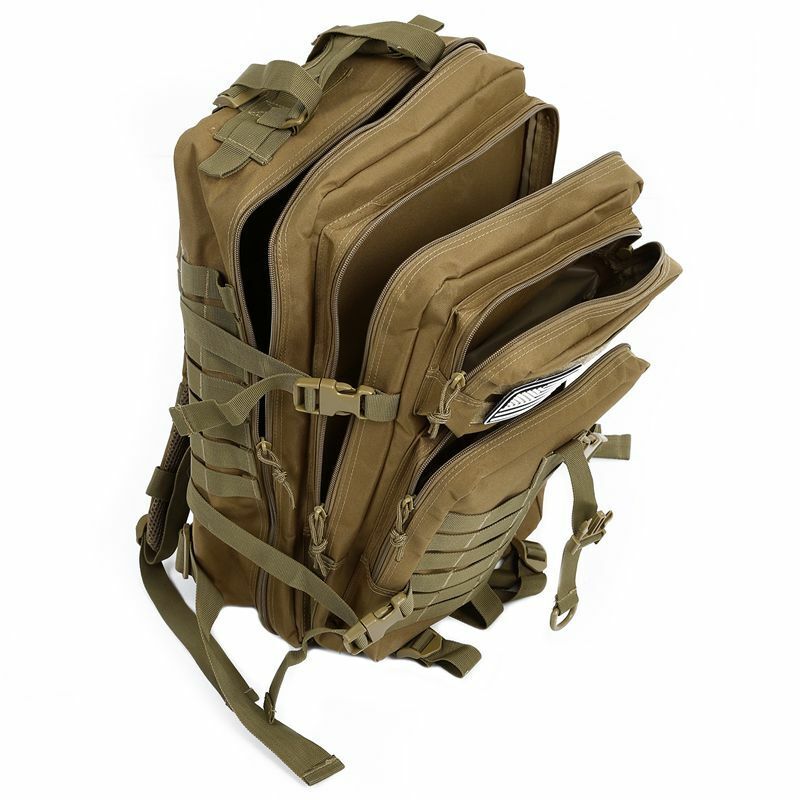 40L Tactical Assault Pack Waterproof Bag Small Rucksack Unisex Outdoor Backpack