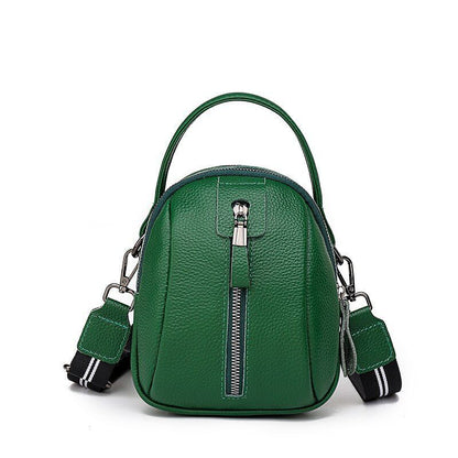 Genuine Leather Handbag High Quality Cowhide Shoulder Messenger Small Totes Bags