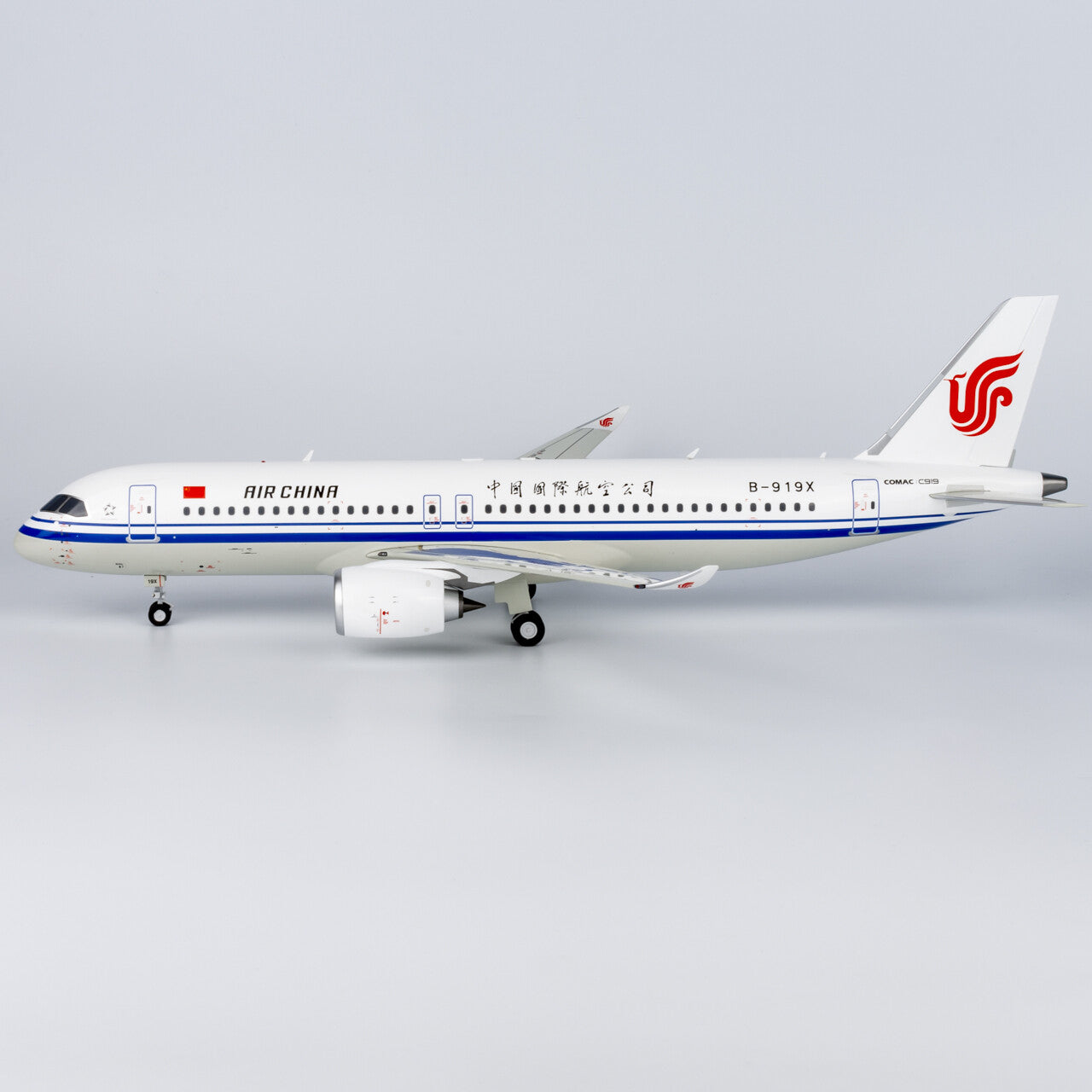1:100 NG Models Air China Comac C919 Passenger Diecast Aircraft Model