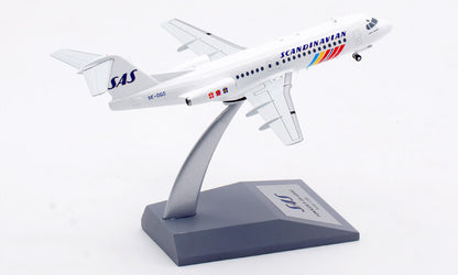 1:200 InFlight SAS Fokker F-28-4000 Passenger Airplane Diecast Aircraft Model