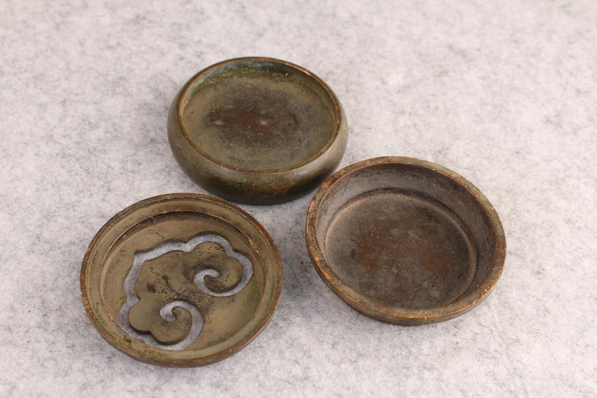 Fortune chinese bronze Handwork Incense Burners buddha tea pet fengshui Art